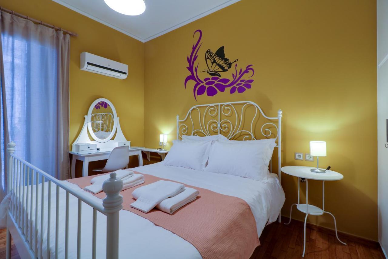 Spacious Central Flat☆3Min To Metro☆Ac|Netflix|Pc Atenas Exterior foto